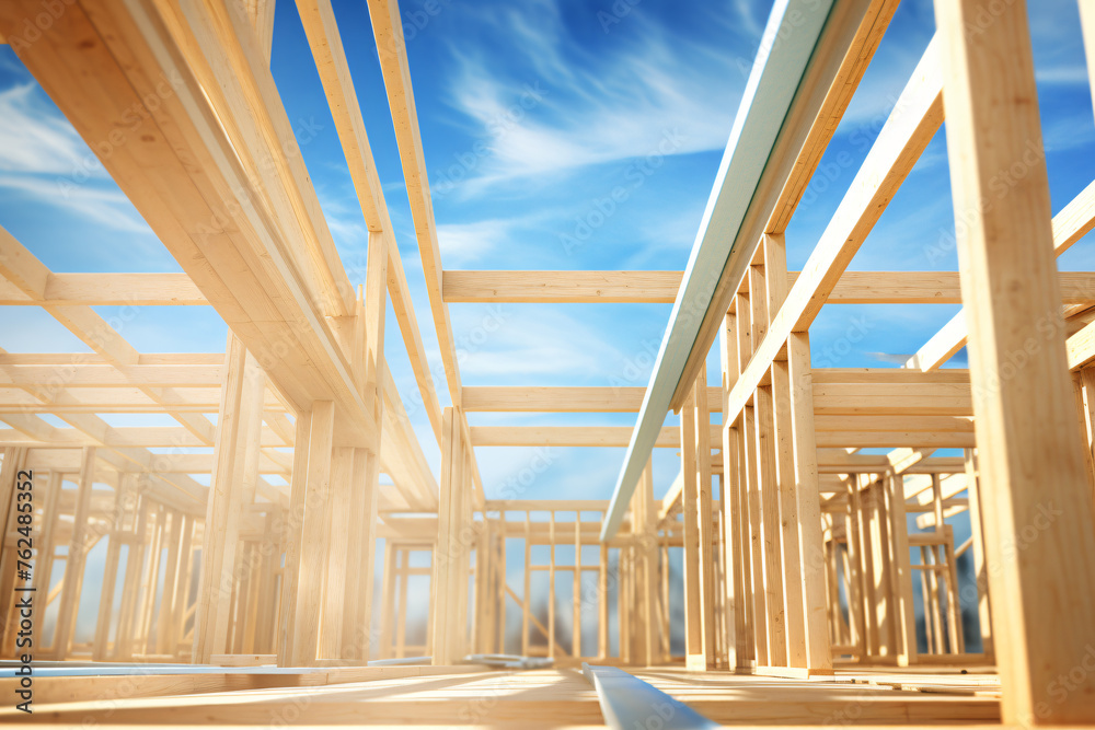frame construction, wooden frame house, Wooden framework, building house, construction site, frame construction, wooden frame house, Wooden framework, building house, construction site,