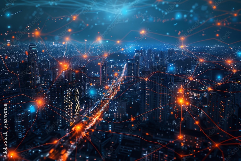 Futuristic Smart City Network Connectivity
