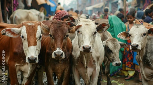 Asian Cattle Market , Cattle Ready For Sale , Cattle Market In Bangladesh, Eid al-Adha Festival, Cow Market