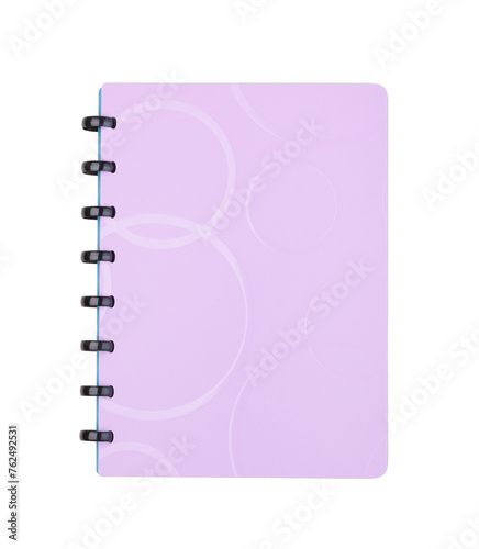 Notebook isolated on white.