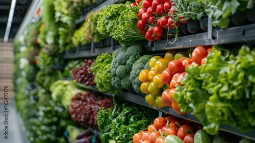 Organic vertical farm grocery store