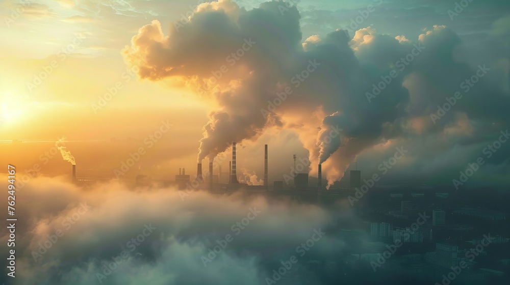 Fototapeta premium Interactive online platforms for carbon offsetting projects