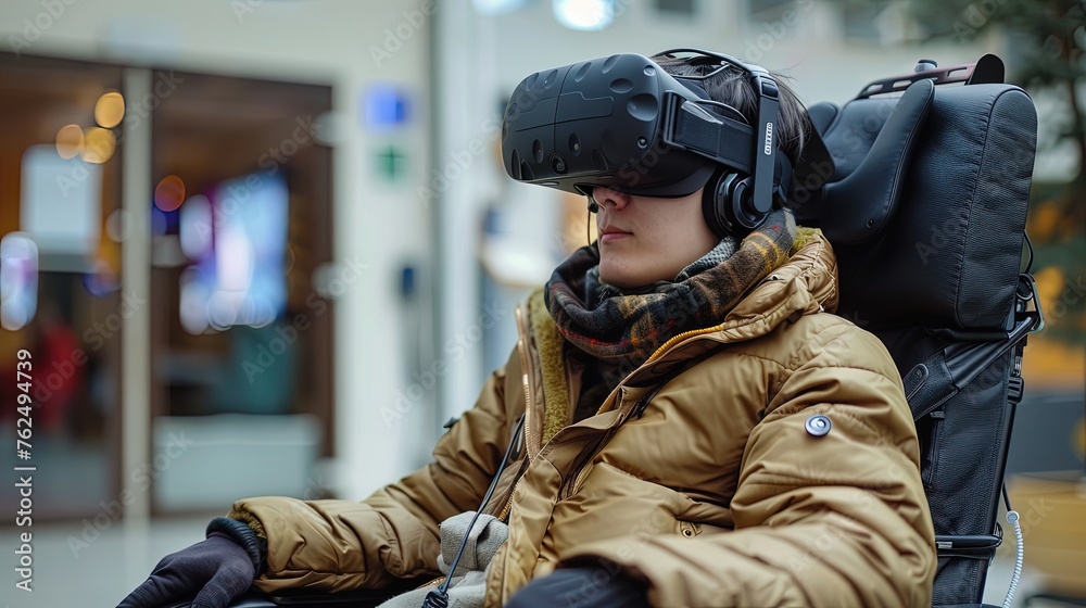 A virtual reality startup developing accessible gaming experiences for players with disabilities A virtual reality startup developing accessible gaming experiences for players with disabilities