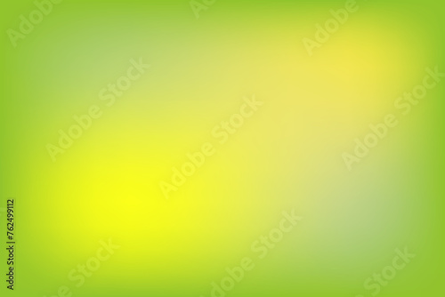 Abstract Summer gradient banner with yellow and green colors on light green background.Vector.Soft modern gradient universal.