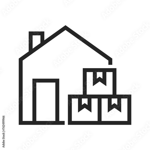Home delivery icon