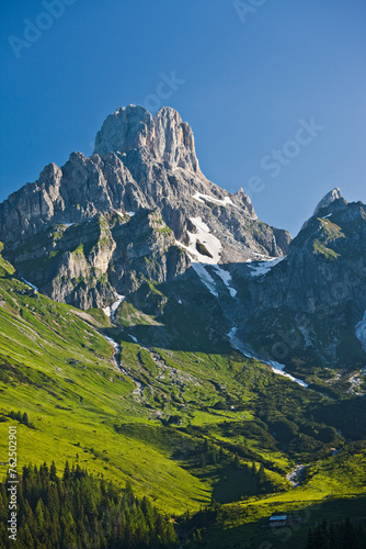 Österreich, Salzburg, Salzburger Land, Salzkammergut, Hofalm, Bischofsmütze, Berge