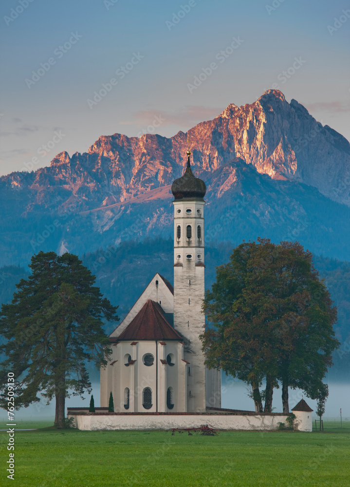 Deutschland, Bayern, Allgäu, Kirche St. Coloman