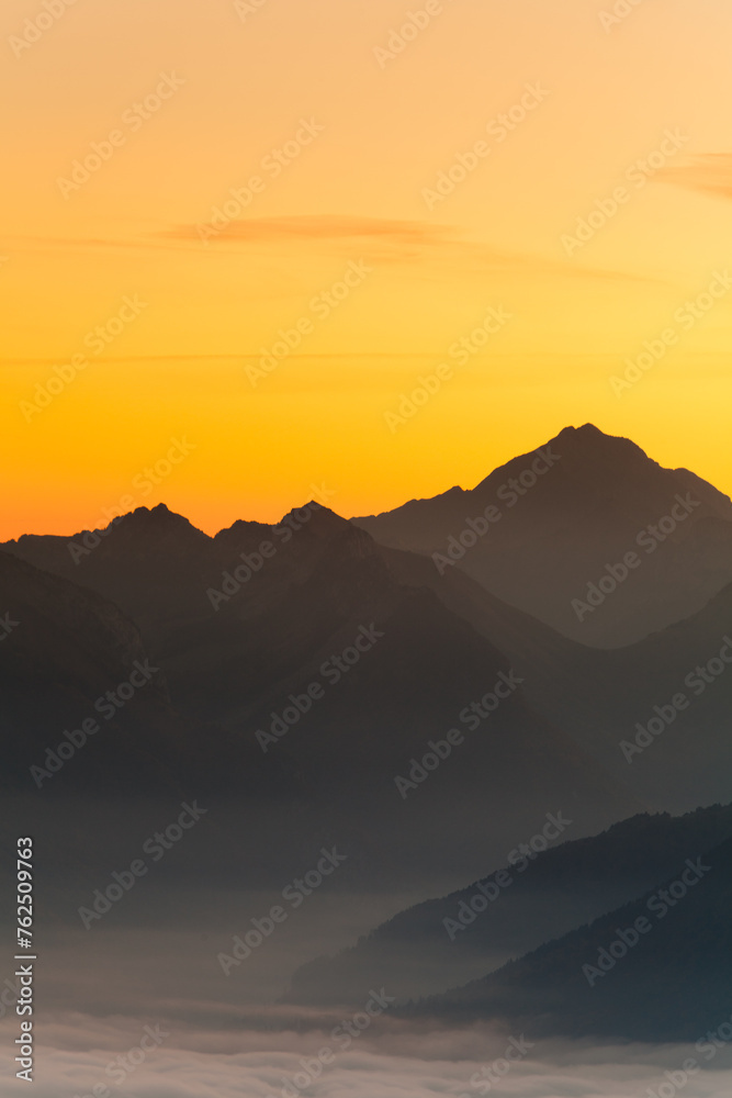 Coucher au Semnoz Coucher au Semnoz