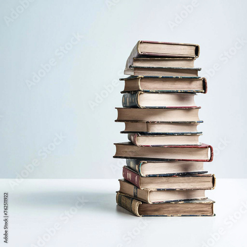 stack of books photo concept