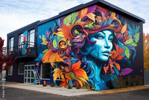 Let your imagination soar as you immerse yourself in the vibrant world of street art murals.