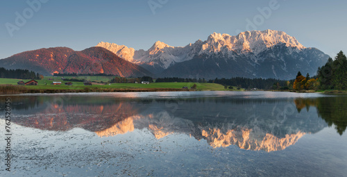 Photos Deutschland, Bayern, Nördliche Karwendelkette, Schmalsee