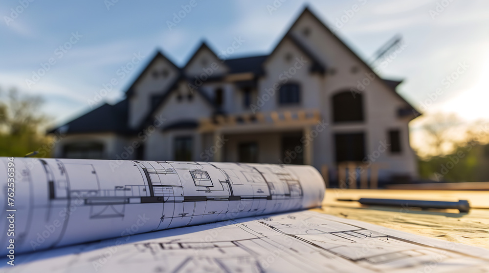 New house plans blueprints