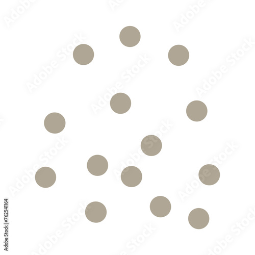 Abstract dots decoration 
