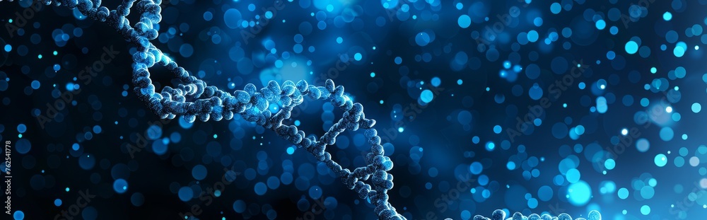 DNA strands, healthcare, artificial intelligence. DNA double helix, digital AI elements interweaving, AI and gene research DNA strands, healthcare, artificial intelligence. DNA double helix, digital AI elements interweaving, AI and gene research
