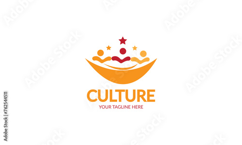 A creative logo depicting a colorful playground with children playing, reflecting fun and activity.
