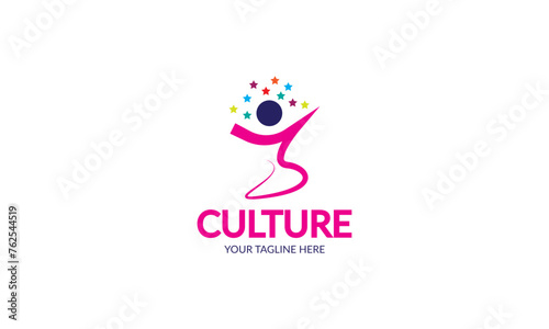 A charming logo featuring children painting a rainbow, suggesting creativity and self-expression.
