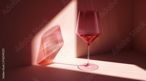 Glass of Wine on Table