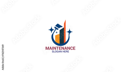 This logo is perfect for cleaning and maintenance services