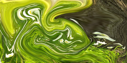Abstract background with psychedelic vivid colors. Marbleized bright effect with fluid painting, background for wallpapers, poster, postcard. Bright pattern on liquid.