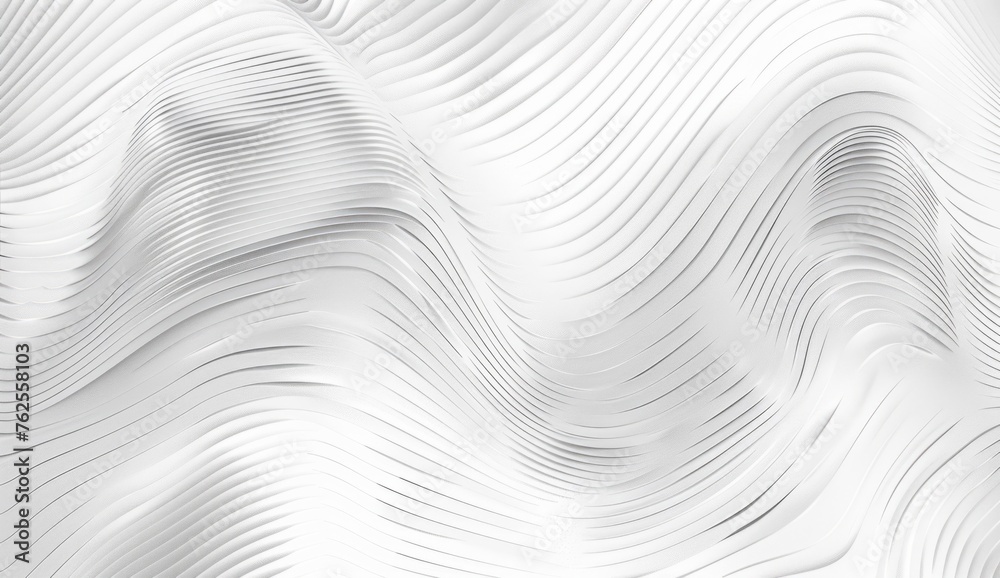 custom made wallpaper toronto digitalLight grey and white pattern with thin lines, geometric background for design Vector simple elegant linear wallpaper with wavy stripes in modern style Generative AI