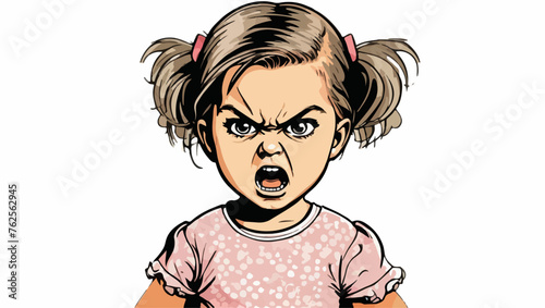 Upset Kid Graphic Design