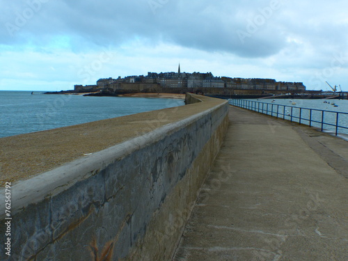 Forteresse plage Saint Malo