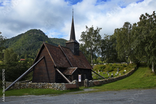 Church Rodven Stavkirke in Rodven, More og Romsdal county, Norway, Europe
 photo