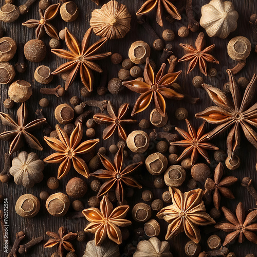 Assorted Collection of Spices and Herbs Close-up Photography