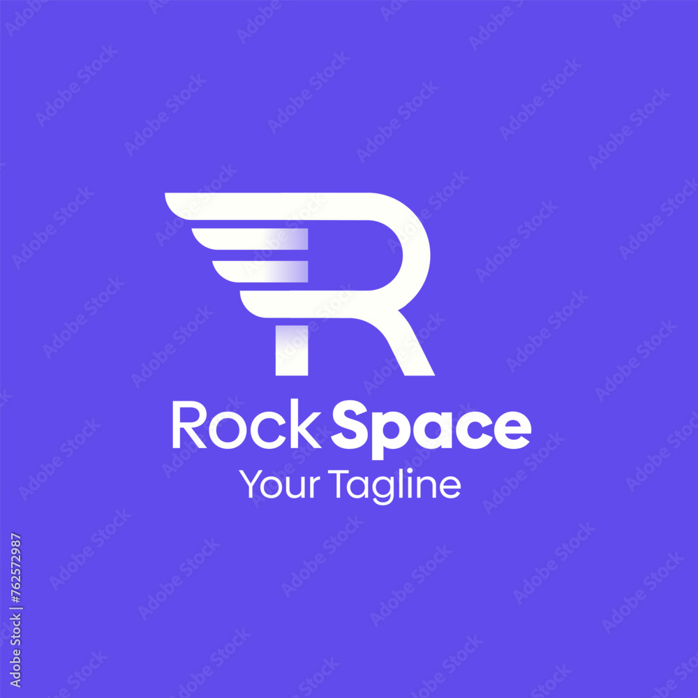 Rock Space Logo Design Template: Merging Letter R with Wings Symbol. This modern alphabet-inspired logotype is perfect for Technology, Business, Organizations, Personal Branding, and more. Rock Space Logo Design Template: Merging Letter R with Wings Symbol. This modern alphabet-inspired logotype is perfect for Technology, Business, Organizations, Personal Branding, and more.