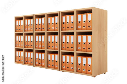 Efficient Document Organization Solution Isolated on Transparent Background PNG format