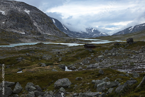 Landscape on scenic route Gamle Strynefjellsvegen, Norway, Europe
 photo