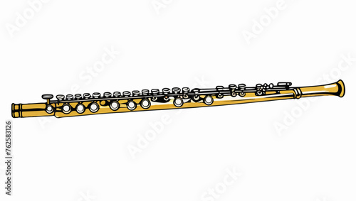Elegant Vector Illustration of Flute