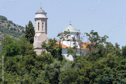 Church of St. Francis of Assisi in Sibenik, Croatia in summer