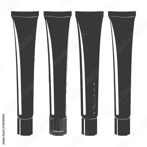 silhouette cosmetic tube black color only