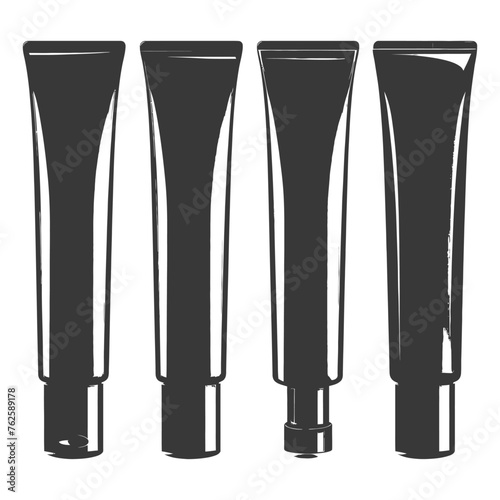 silhouette cosmetic tube black color only