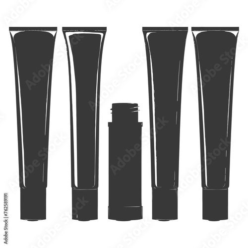 silhouette cosmetic tube black color only