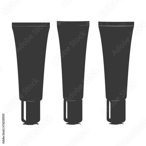 silhouette cosmetic tube black color only