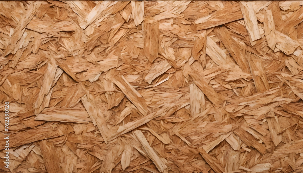 OSB texture of the material - recycled compressed wood chips plate, plywood texture, close-up OSB texture of the material - recycled compressed wood chips plate, plywood texture, close-up