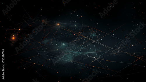 Abstract technology background with connection points for wireless, network or digital design