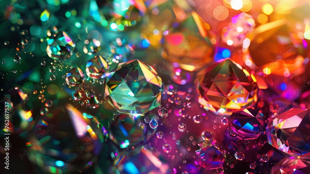 colored glass drops and balls background. colored glass drops and balls background.