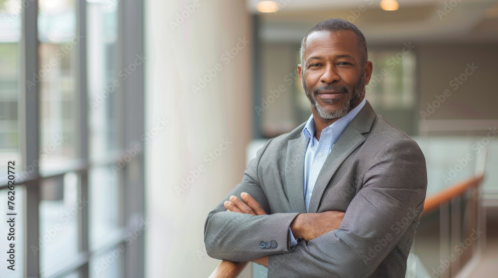 A portrait of a confident businessman mature A portrait of a confident businessman mature