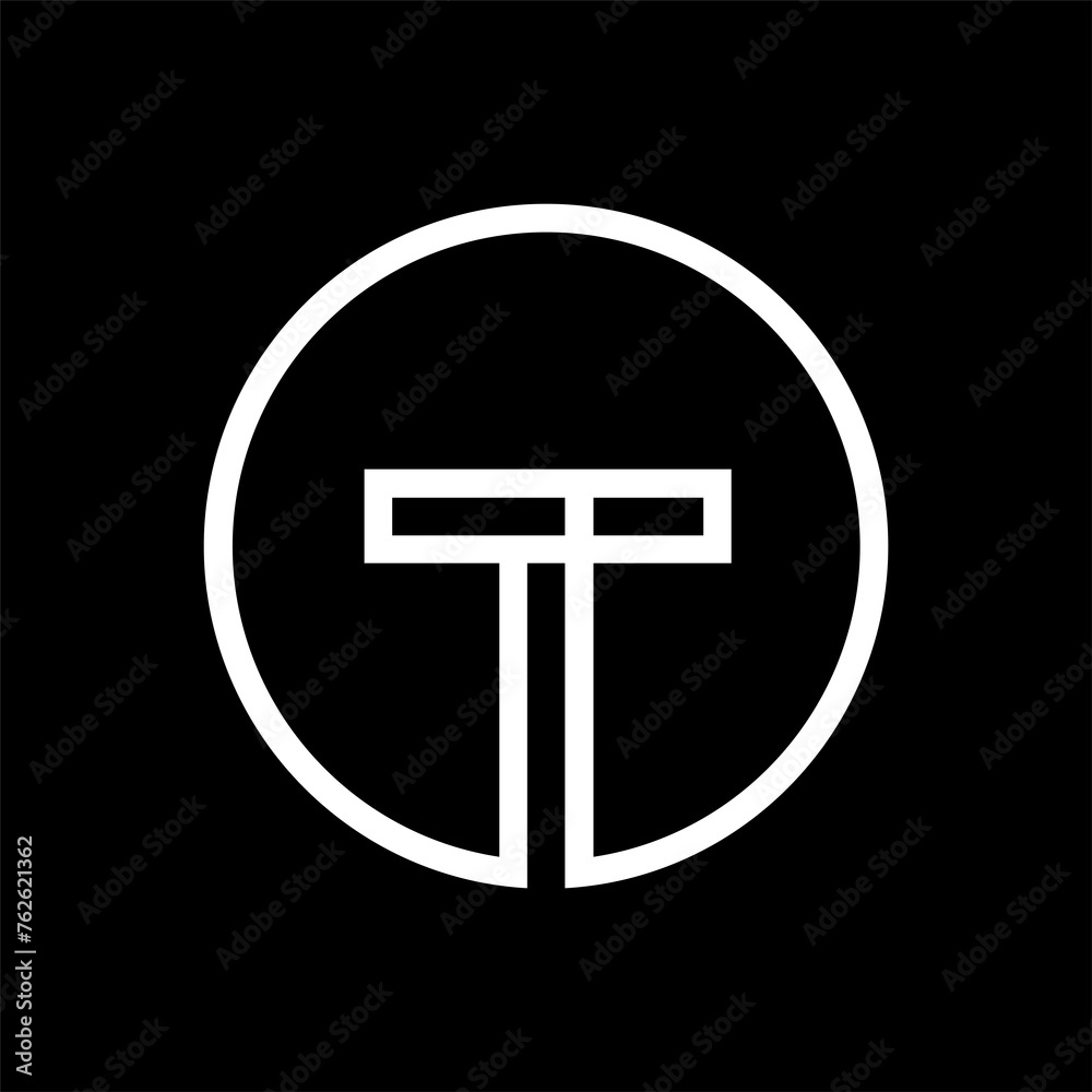 Letter T minimalist logo and icon design Letter T minimalist logo and icon design