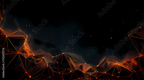 Abstract technology background with connection points for wireless, network or digital design