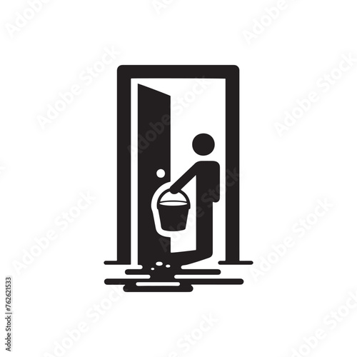 April Fool's Folly: Vector Silhouettes Celebrating April Fool's Day with Whimsical Charm and Mischief. April fools vector silhouette.