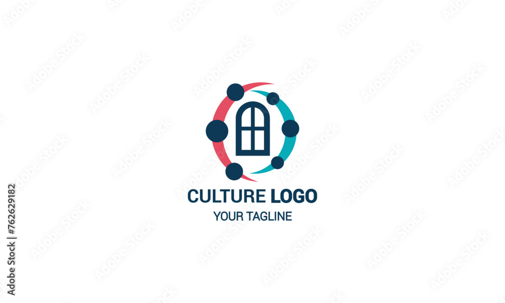 awesome modern colorful logo design vector, Together logo, eps 10

