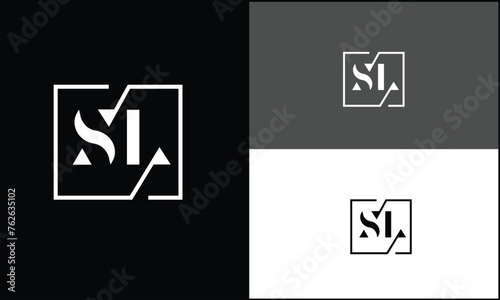 SL, LS, S, L, Abstract letters Logo Monogram photo