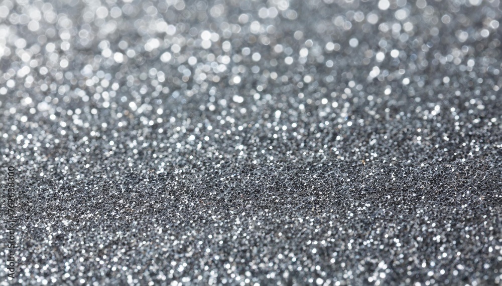 close up of gray glitter textured background