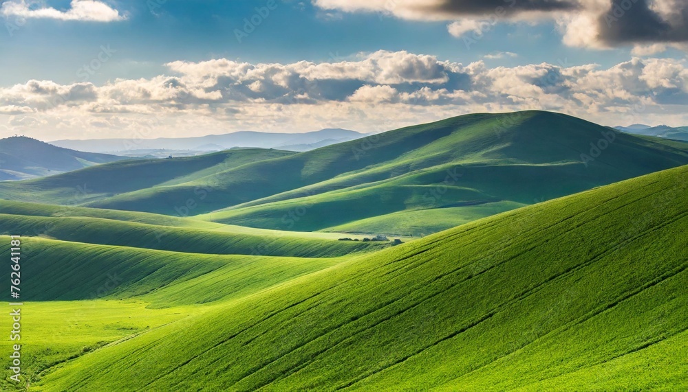 rolling green hills background