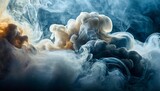 atmospheric background of smoke and clouds spooky cloudscape with ethereal swirls