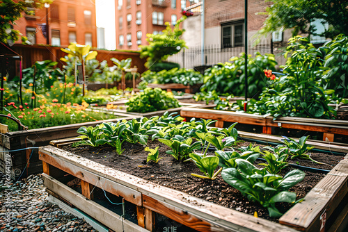 Jardin potager communautaire